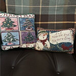 Christmas Tapestry Pillows
